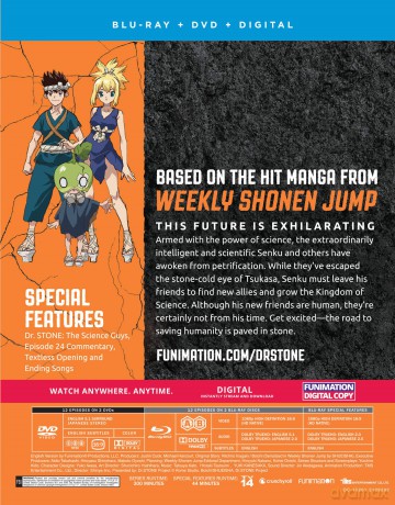 Dr. STONE - Season One Part Two [DVD]
