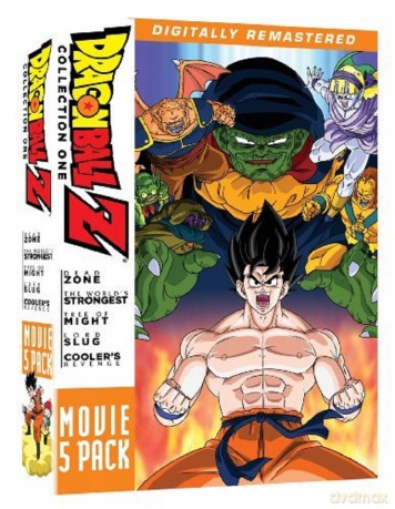 Dragon Ball - Z Movie Pack Collection One (Movies 1 to 5) [DVD]
