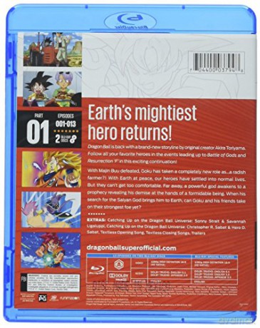 Dragon Ball Super: Part One [DVD]