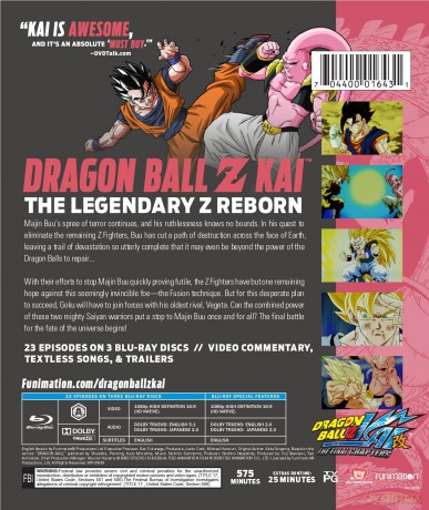 Dragon Ball Z Kai: The Final Chapters - Part Three [3xBlu-Ray]