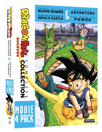 Dragon Ball: Complete Collection Movie 4 Pack [4DVD]