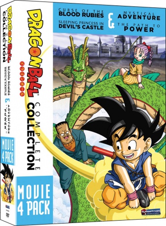 Dragon Ball: Complete Collection Movie 4 Pack [4DVD]