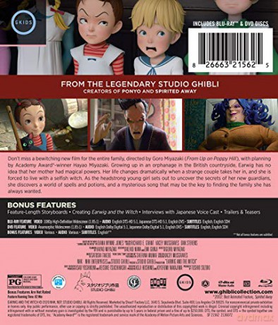 Earwig and the Witch (Skorek i czarownica) [Blu-Ray]+[DVD]