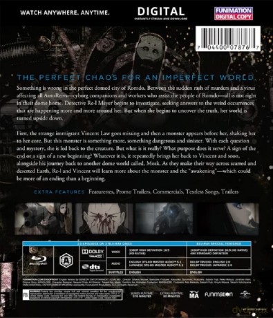 Ergo Proxy: The Complete Series [3xBlu-Ray]