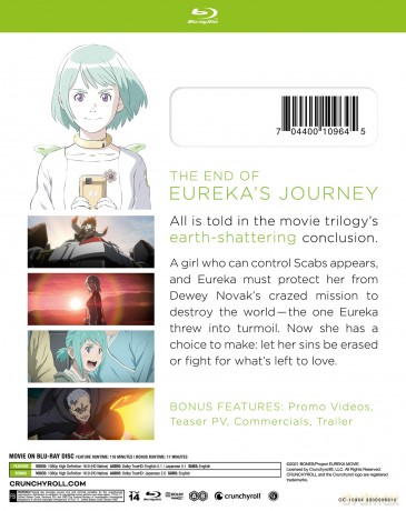 Eureka Seven Hi-Evolution Movie 3: Eureka [Blu-Ray]