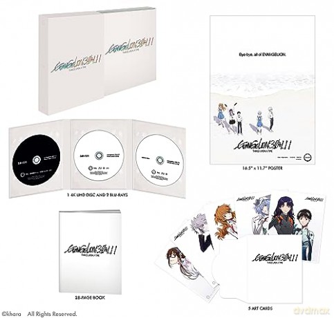 Evangelion:3.0+1.11 Thrice Upon A Time (Evangelion: 3.0+1.01 Od-nowa) [Blu-Ray 4K]+[Blu-Ray]