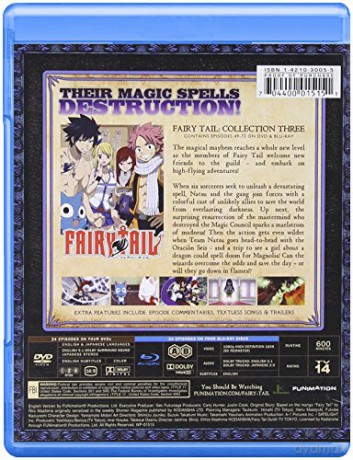 Fairy Tail: Collection Three [4xBlu-Ray]+[4DVD]