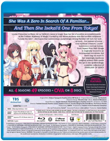 Familiar Of Zero Complete Collection [8xBlu-Ray]