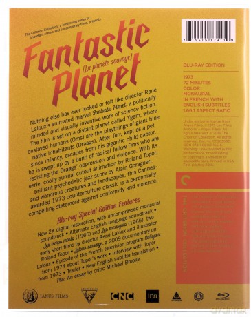 Fantastic Planet (Dzika planeta) (The Criterion Collection) [Blu-Ray]