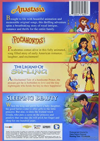 Far and Away Tales - Anastasia, Pocohontas, Lengend of Su-Ling, and Sleeping Beauty [DVD]