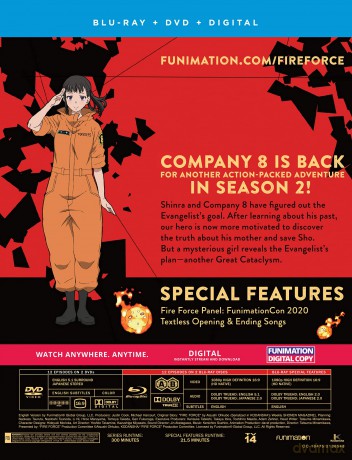 Fire Force - Season 2 Part 1 [DVD]