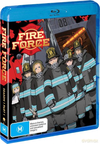 Fire Force: Season 1 - Part 1 [2xBlu-Ray]+[2DVD]