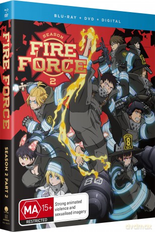 Fire Force: Season 2 - Part 2 [Blu-Ray]+[DVD]