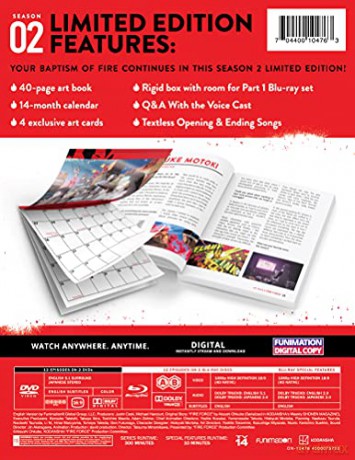 Fire Force: Season 2 - Part 2 - Limited Edition [2xBlu-Ray]+[2DVD]