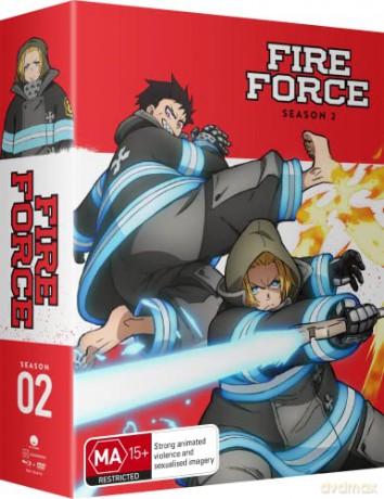 Fire Force: Season 2 - Part 2 - Limited Edition [2xBlu-Ray]+[2DVD]