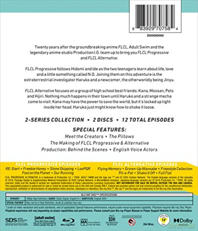 FLCL: Progressive/Alternative [2xBlu-Ray]