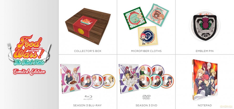 Food Wars! Third Plate [DVD]