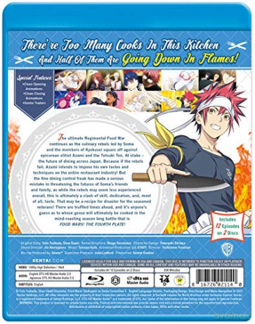 Food Wars: Season 4 [DVD]
