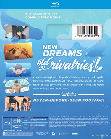 Free! Road to the World: The Dream - The Movie [Blu-Ray]