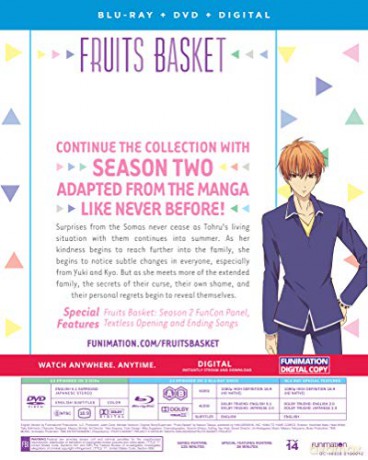 Fruits Basket (2019) - Season Two Part One [DVD]