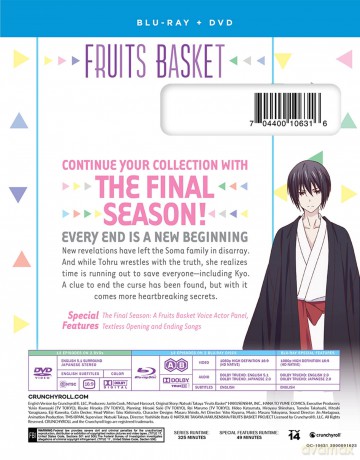 Fruits Basket: The Final Season [2xBlu-Ray]+[2DVD]