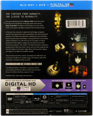Ghost in the Shell 2: Innocence (Ghost in the Shell 2: Niewinność) [Blu-Ray]+[DVD]