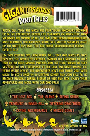 Gigantosaurus: Dino Tales [DVD]