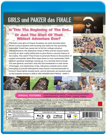 Girls Und Panzer Das Finale - Part 1 [Blu-Ray]