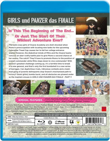 Girls Und Panzer Das Finale - Part 1 [Blu-Ray]