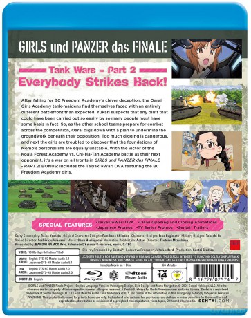 Girls Und Panzer Das Finale - Part 2 [DVD]