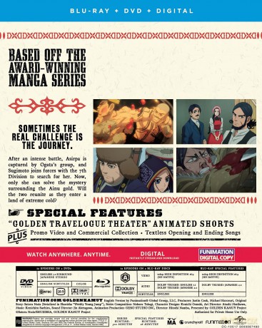 Golden Kamuy: Season Three [2xBlu-Ray]+[2DVD]