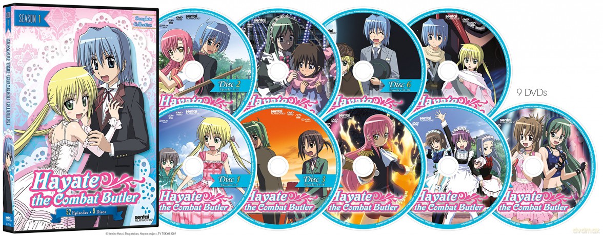 Hayate the Combat Butler Season 1 [DVD]