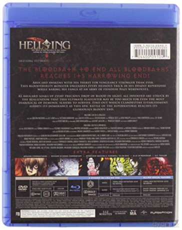 Hellsing Ultimate Volumes 9 +10 [Blu-Ray]+[2xDVD]