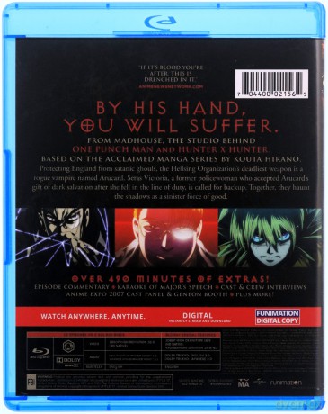 Hellsing Ultimate: The Complete Collection [2xBlu-Ray]
