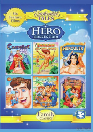 Hero Collection - Camelot, Tarzan, Hercules, Gulliver's Travels, Treasure Island, and Hunchback of Notre Dame [DVD]