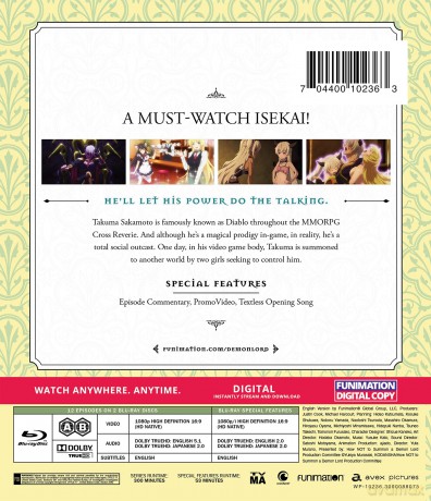How Not to Summon a Demon Lord [2xBlu-Ray]
