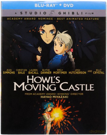 Howl's Moving Castle (Ruchomy zamek Hauru) [Blu-Ray]+[DVD]