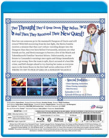 Is It Wrong To Try To Pick Up Girls In A Dungeon [DVD]
