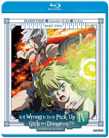 Is It Wrong to Try to Pick Up Girls in a Dungeon? IV Part 2 [2xBlu-Ray]