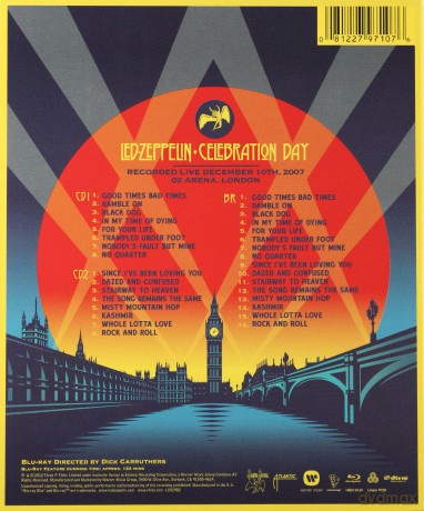 Led Zeppelin: Celebration Day [2CD]+[Blu-Ray]