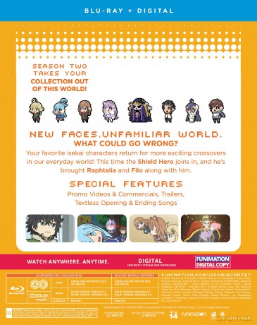 Isekai Quartet: Season Two [Blu-Ray]