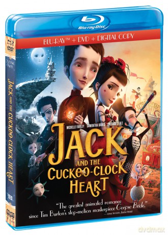 Jack and the Cuckoo-Clock Heart (Jack i mechanika serca) [Blu-Ray]+[DVD]