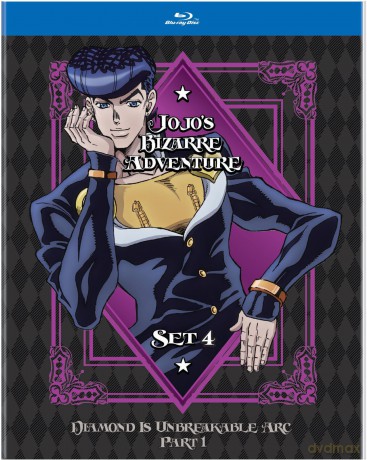 JoJo's Bizarre Adventure Set 4: Diamond Is Unbreakable Part 1 [3xBlu-Ray]