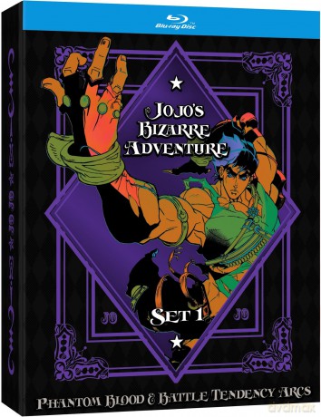 JoJo's Bizarre Adventure Set 1: Phantom Blood and Battle Tendency (Limited) [4xBlu-Ray]
