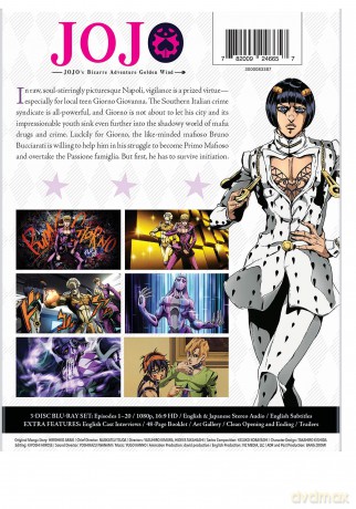 JoJo's Bizarre Adventure: Golden Wind Part 1 (Limited) [3xBlu-Ray]