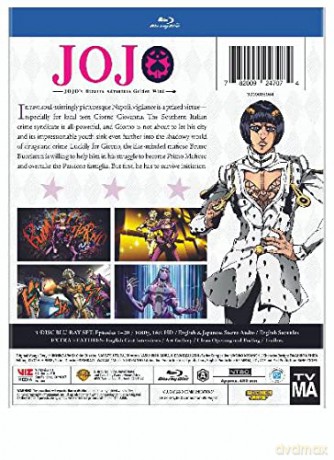 JoJo's Bizarre Adventure: Golden Wind, Part 1 [3xBlu-Ray]