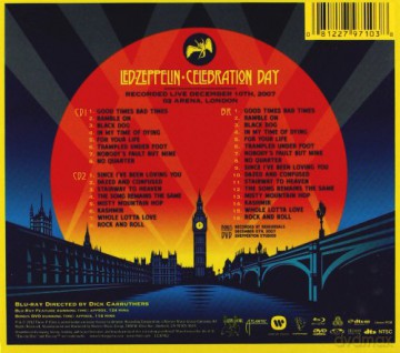 Led Zeppelin: Celebration Day [2CD]+[Blu-Ray]+[DVD]