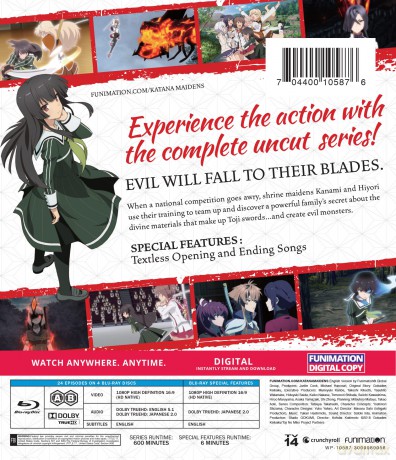 Katana Maidens: Toji No Miko - The Complete Series - Essentials [Blu-Ray]