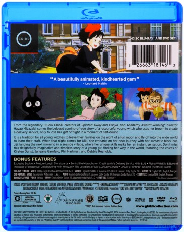 Kiki's Delivery Service [Blu-Ray]+[DVD]