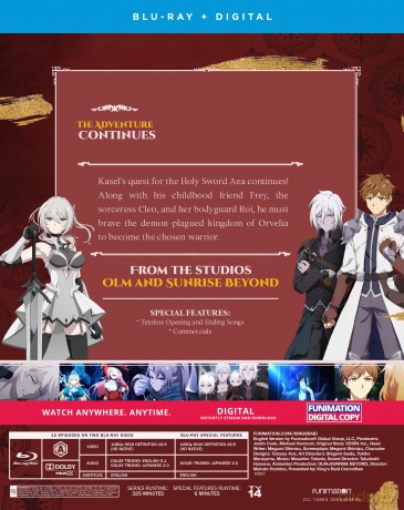 KING's RAID: Successors of the Will - Part 2 [2xBlu-Ray]